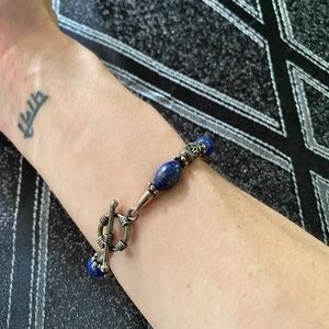 Final Price! Sterling Silver .925 & Lapis Lazuli